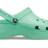Crocs (WMNS) Classic Platform Clog “Jade Stone” 206750-3UG