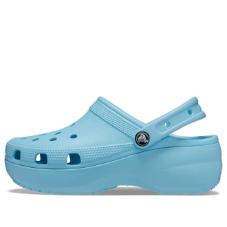 Crocs (WMNS) Classic Platform Clogs “Arctic” 206750-411