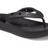Crocs (WMNS) Classic Platform Flip “Black” 207714-001