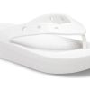 Crocs (WMNS) Classic Platform Flip Flop “White” 207714-100