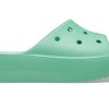 Crocs (WMNS) Classic Platform Sandals “Green” 208180-3UG