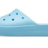 Crocs (WMNS) Classic Platform Slide “Arctic” 208180-411