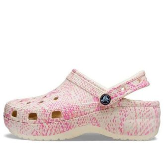 Crocs (WMNS) Classic Platform Snake Print Clogs “Pink” 207328-2Y3 Crocs (WMNS) Classic Platform Snake Print Clogs “Pink” 207328-2Y3