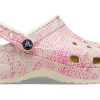 Crocs (WMNS) Classic Platform Snake Print Clogs “Pink” 207328-2Y3