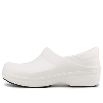 Crocs (WMNS) Cozy Thick Sole White Sandals 204045-100