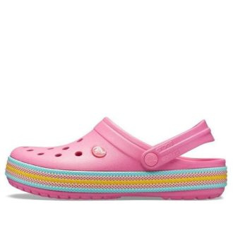 Crocs (WMNS) Crocband Beach Pink Sandals 205889-669