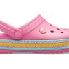 Crocs (WMNS) Crocband Beach Pink Sandals 205889-669