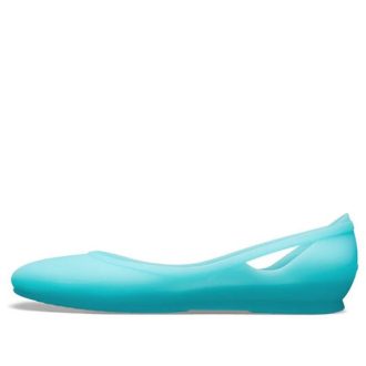 Crocs (WMNS) Flat ice blue Sandals 16265-4DJ