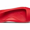 Crocs (WMNS) Flat Red Sandals 202811-8C1
