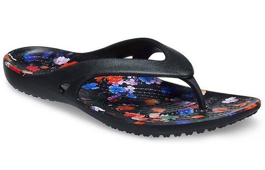 Crocs (WMNS) Kadee 2 Printed Flip Minimalistic Casual Flip-Flops Black 206866-001 Crocs (WMNS) Kadee 2 Printed Flip Minimalistic Casual Flip-Flops Black 206866-001