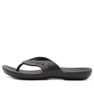 Crocs (WMNS) Kadee Cozy Non-Slip Flip-Flops Black 14177-001