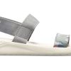 Crocs (WMNS) Literide Graphic Sandals “Grey” 205375-0E9