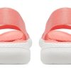 Crocs (WMNS) LiteRide Minimalistic Casual Sports Orange Sandals 206081-6SL