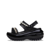 Crocs (WMNS) Mega Crush Pearl Ruffle Sandal “Black” 210179