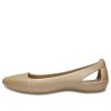 Crocs (WMNS) Minimalistic Casual Flat Sports Gold Color Sandals 202811-710