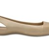 Crocs (WMNS) Minimalistic Casual Flat Sports Gold Color Sandals 202811-710