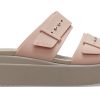 Crocs (WMNS) Pale Blush Brooklyn Sandal “Brown Beige” 207431-6RL