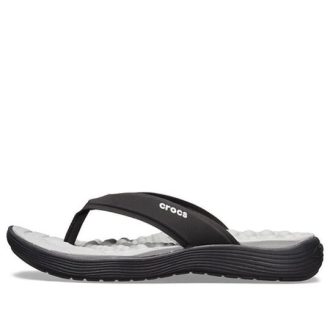 Crocs (WMNS) Reviva Flip-Flops Black 205473-060 Crocs (WMNS) Reviva Flip-Flops Black 205473-060