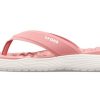 Crocs (WMNS) Reviva Flip-Flops Pink 205473-6PH