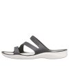 Crocs (WMNS) Sandals “Grey White” 203998-04D