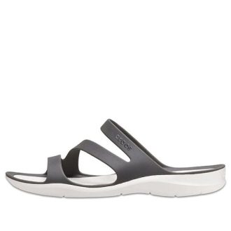 Crocs (WMNS) Sandals “Grey White” 203998-04D
