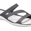 Crocs (WMNS) Sandals “Grey White” 203998-04D