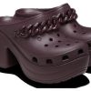 Crocs (WMNS) Siren Chain Clog “Dark Cherry” 209018-6WD