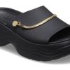 Crocs (WMNS) Skyline Shimmer Slides “Black Gold” 208582-072