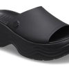 Crocs (WMNS) Skyline Slide Sandals “Black” 208182-001