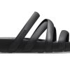 Crocs (WMNS) Splash Strappy Sandals “Black” 208217-001