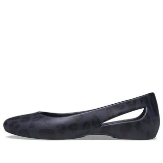 Crocs (WMNS) Sports Sandals Deep Blue Leopard print 206210-90L