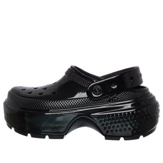 Crocs (WMNS) Stomp High Shine Clog “Black” 209568-001 Crocs (WMNS) Stomp High Shine Clog “Black” 209568-001