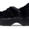 Crocs (WMNS) Stomp Quilted Clogs “Black” 208938-001