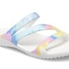 Crocs (WMNS) Swiftwater Crocs Casual Multi-Color Tie Dye Sandals “White” 206894-928 Crocs (WMNS) Swiftwater Crocs Casual Multi-Color Tie Dye Sandals “White” 206894-928