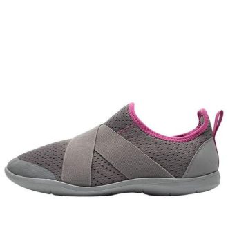 Crocs (WMNS) Swiftwater Slip-On Sneakers “Grey Pink” 203997-07Z