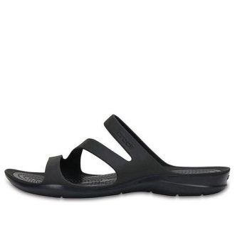 Crocs (WMNS) Swiftwater Slippers “Black” 203998-060