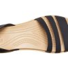 Crocs (WMNS) Tulum Flat Sandals “Black” 206109-00W