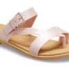 Crocs (WMNS) Tulum Shimmer Toe Post Sandals “Pink Clay” 208666-6TY