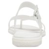 Crocs (WMNS) Tulum Slides “Translucent White” 207173-159