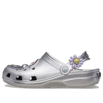 Crocs x Kenny Scharf Classic Clog “Silver” 209487-040