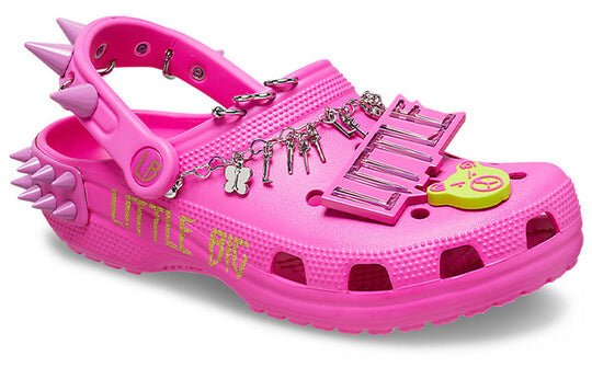 Crocs x LittleBig Classic Clog Sandals “Pink” 207546-6QQ Crocs x LittleBig Classic Clog Sandals “Pink” 207546-6QQ