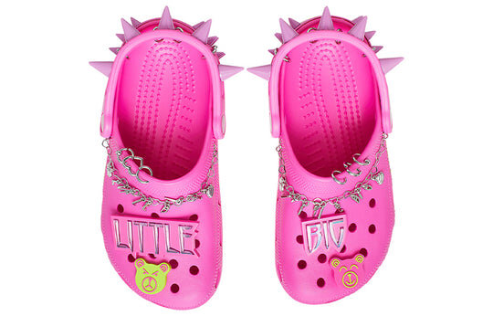 Crocs x LittleBig Classic Clog Sandals “Pink” 207546-6QQ Crocs x LittleBig Classic Clog Sandals “Pink” 207546-6QQ