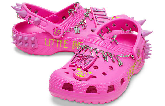 Crocs x LittleBig Classic Clog Sandals “Pink” 207546-6QQ Crocs x LittleBig Classic Clog Sandals “Pink” 207546-6QQ