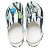 Crocs x Ron English Classic Clogs “Animal Stripes” 207619-100