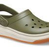 Crocsband Full Force Thick Sole Sandals Green Unisex 206122-34E