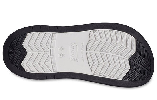 Crocsband Full Force Thick Sole Sandals Red White 206122-6RU Crocsband Full Force Thick Sole Sandals Red White 206122-6RU