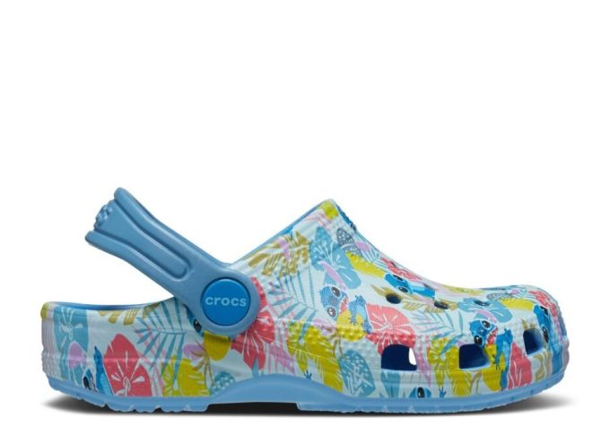 Disney x Classic Clog Toddler “Stitch Hawaiian Print” Disney x Classic Clog Toddler “Stitch Hawaiian Print”
