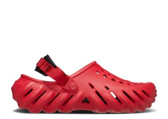 Echo Clog “Varsity Red”