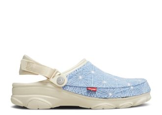 Levi”s x Classic All-Terrain Clog “Sashiko – Bone Blue”