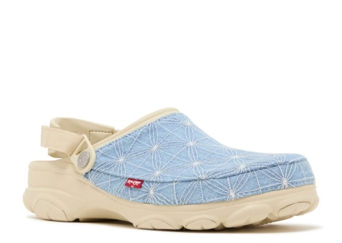 Levi”s x Classic All-Terrain Clog “Sashiko – Bone Blue”
